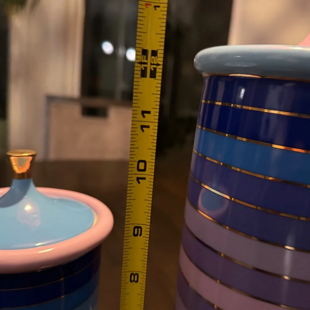 Jonathan Adler Scala Druggist Canisters. Set Of 2